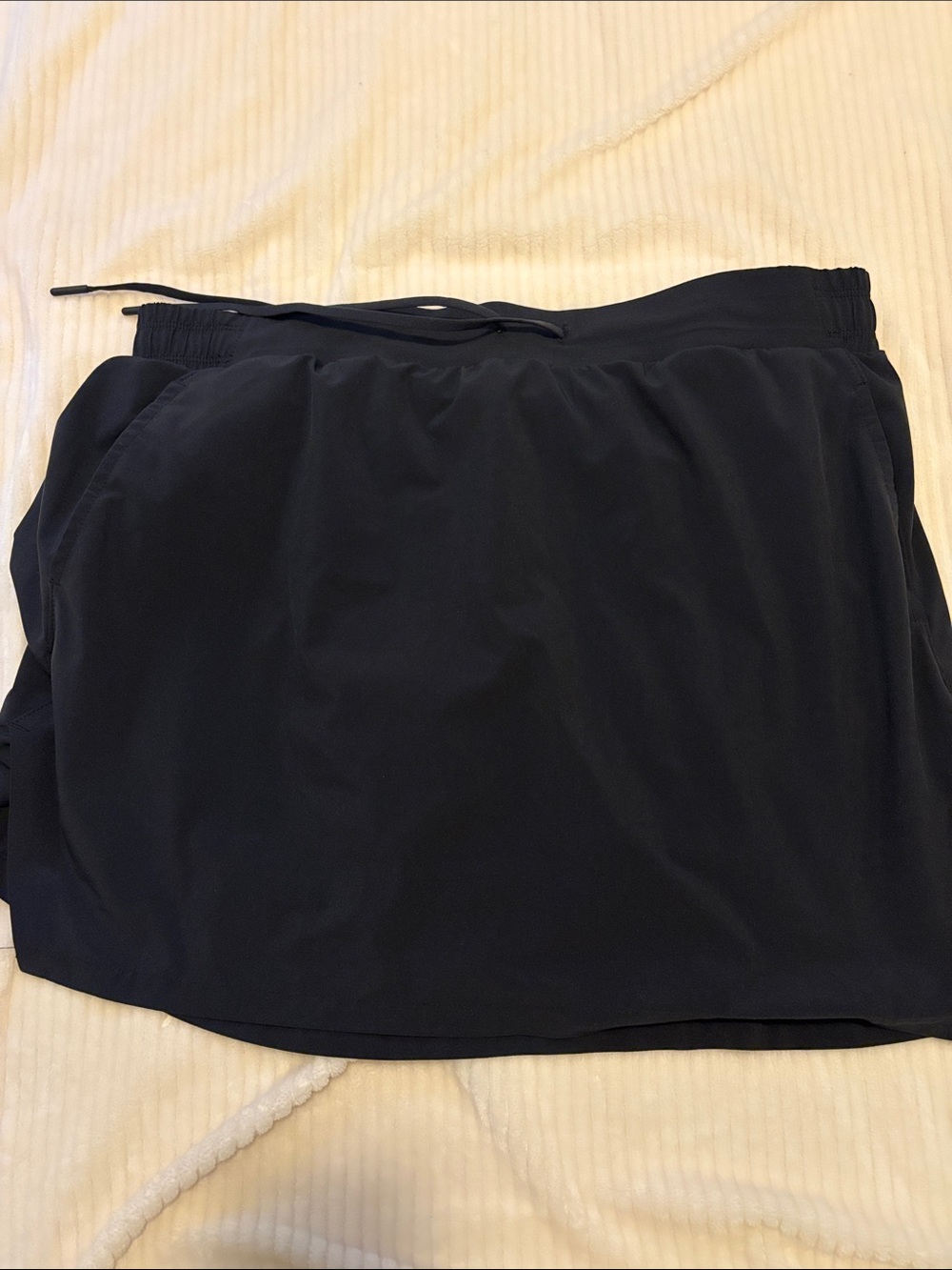 all in motion Black Women's Athletic Skort with Elastic Waist